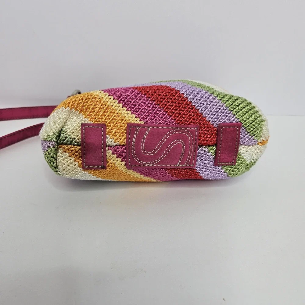 The‎ SAK Purse Crochet Crossbody Mulit Color Adjustable Strap